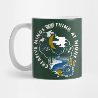 Creative Minds Think at Night- Midwest Love Mug